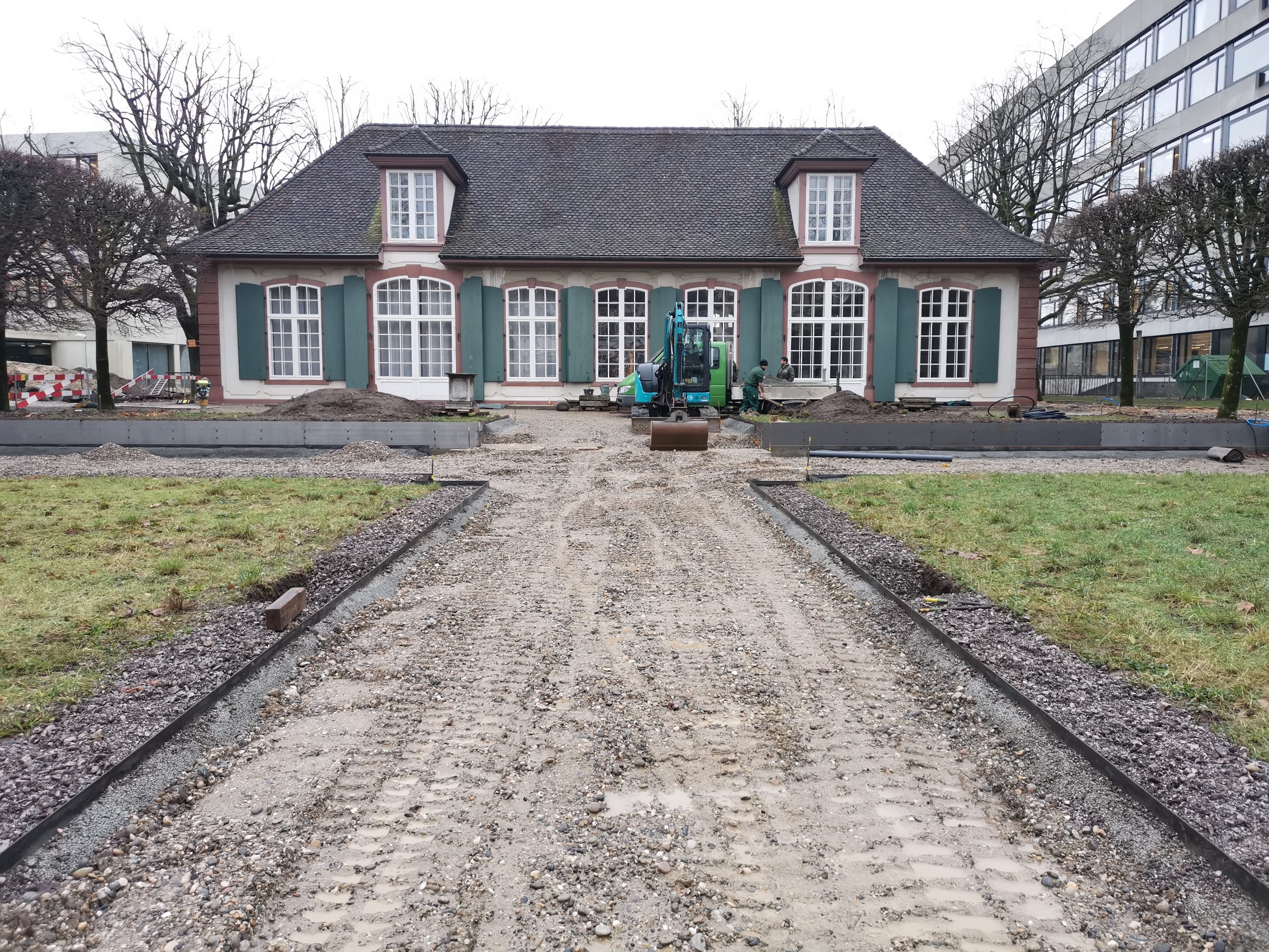 Grundsanierung Garten zur Sandgrube in Basel